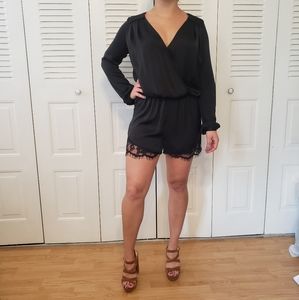 Guess black romper